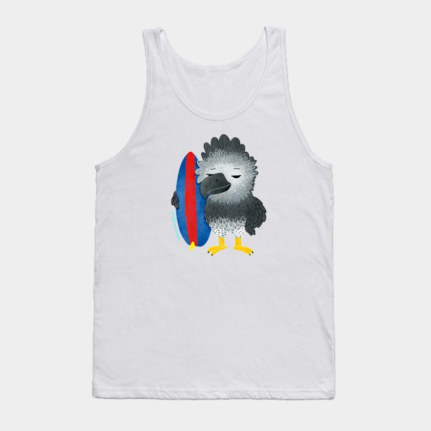 Harpy Eagle surfer Tank Top by julianamotzko